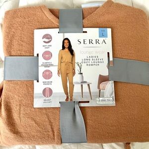 NEW Serra Jumpsuit Romper Lounge Wear Long Sleeve Cozy Jumpsuit Size:L, NWT